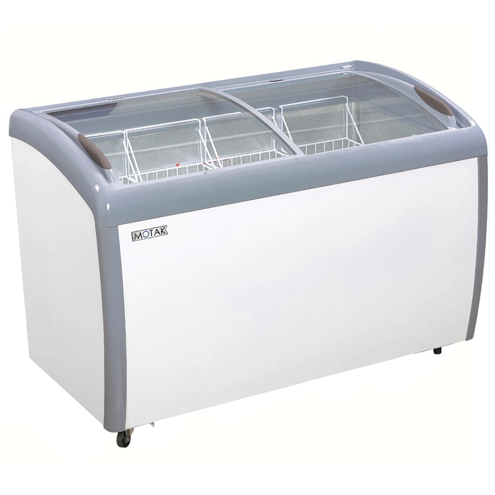 394-MCA366AA 56" Mobile Ice Cream Freezer w/ 6 Baskets - White, 115v