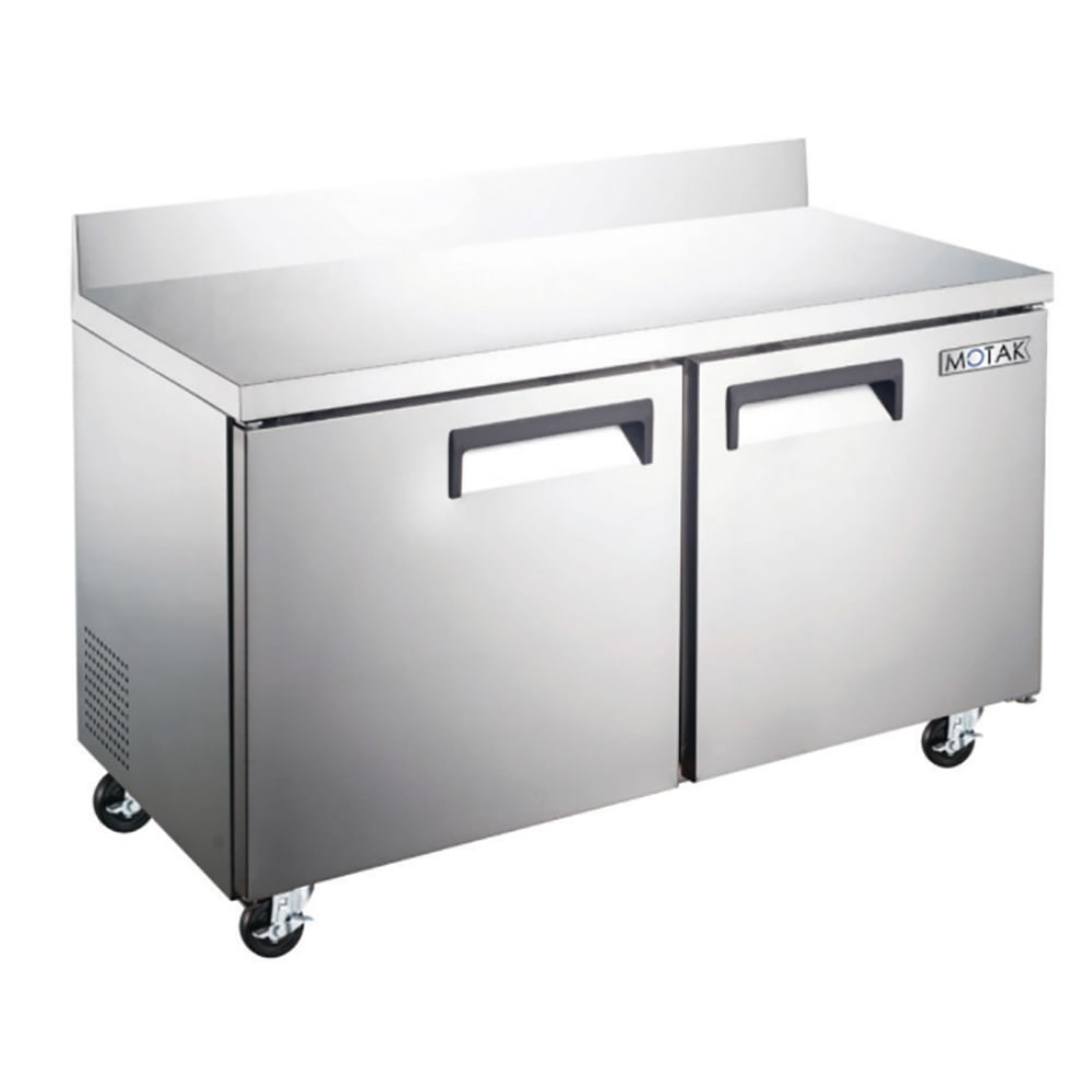 394-MWF36A 36 1/5" Worktop Freezer w/ (2) Sections & (2) Doors, 115v