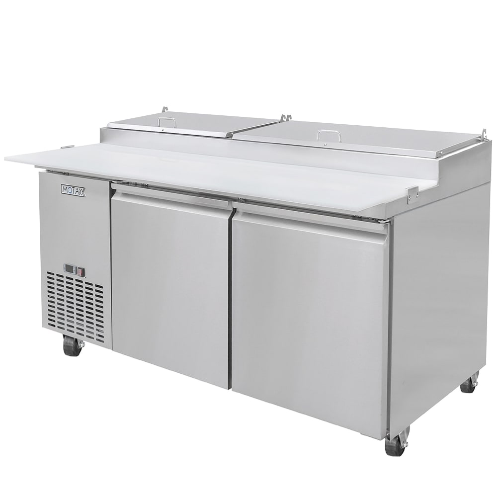 394-MPR70A 70 7/8" Pizza Prep Table w/ Refrigerated Base, 115v