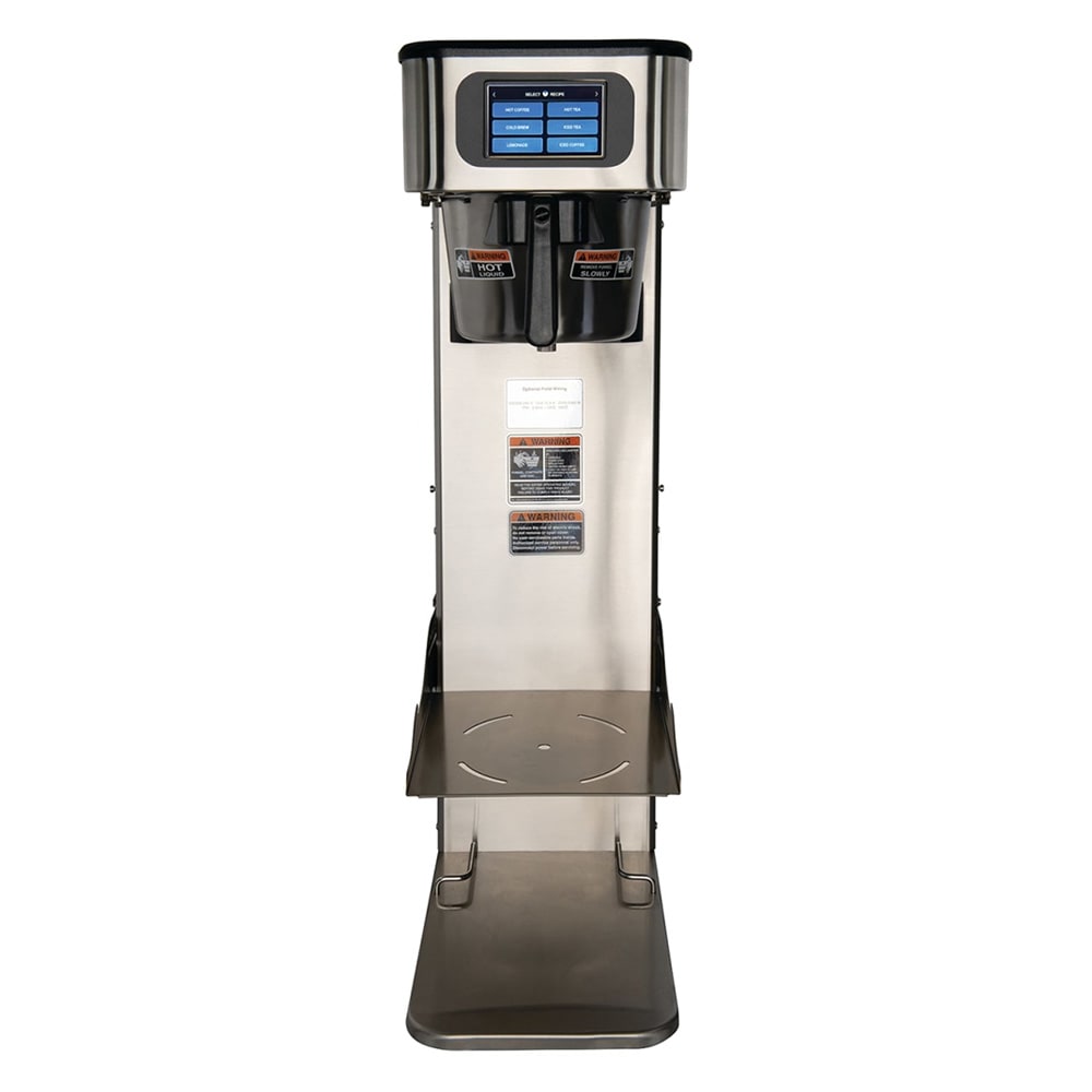 021-630000100 Infusion Series® Platinum Pro™ Single Satellite Coffee & Tea Brewer, Stainless...