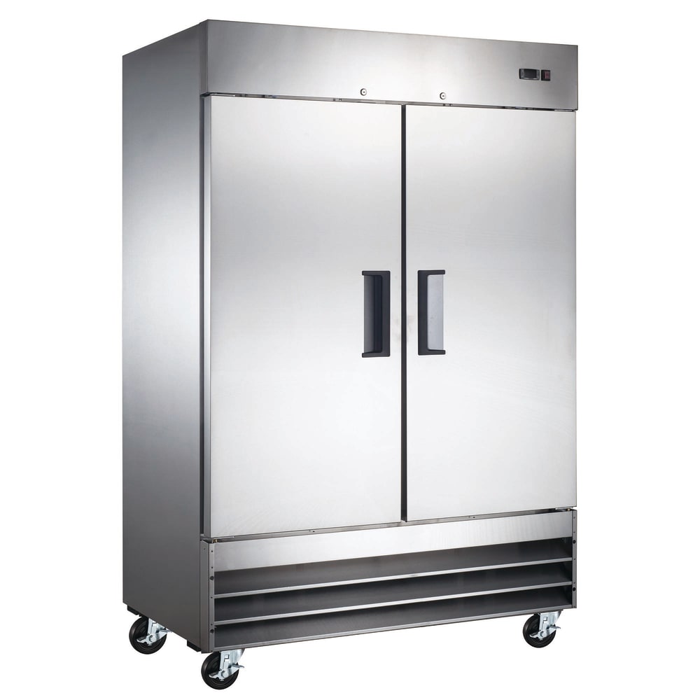 394-MSD2DRBALA 54" Two Section Reach In Refrigerator, (2) Left/Right Hinge Solid Doors, 115v