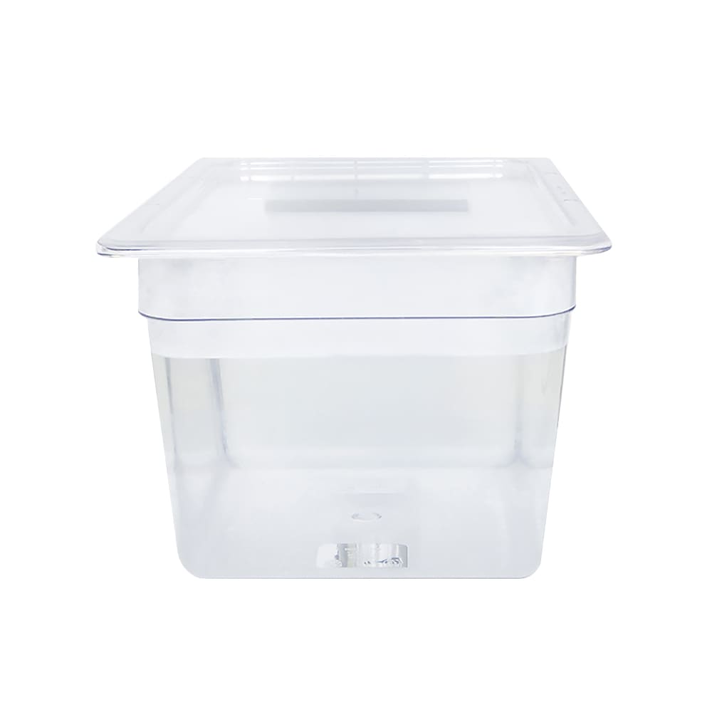 605-GSVK11PC 3 gal Sous Vide Tank w/ Lid - Polycarbonate