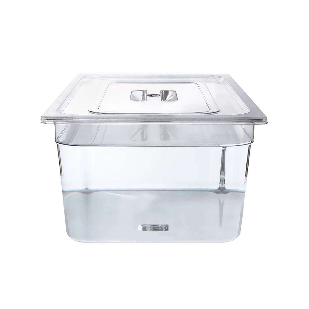 605-GSVK20PC 5 3/10 gal Sous Vide Tank w/ Lid - Polycarbonate
