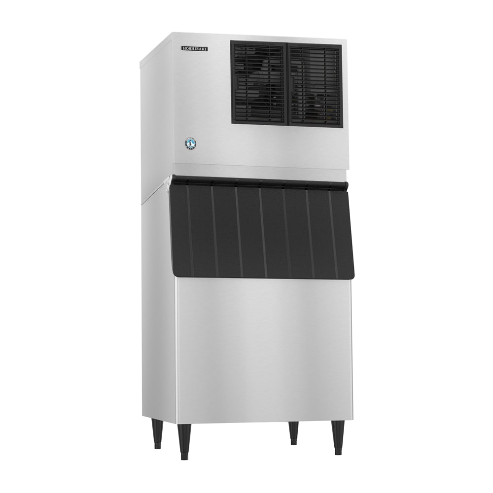 440-KMD355MAJB500212 395 lb Crescent Cube Ice Machine w/ Bin - 500 lb Storage, Air Cooled, 115v