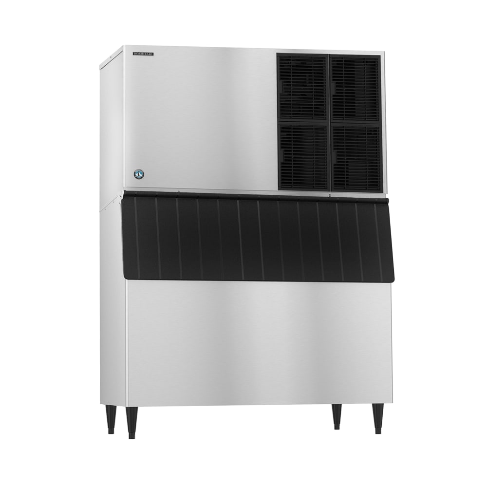 440-KM1601SAJB900203 1538 lb Crescent Cube Ice Machine w/ Bin - 900 lb Storage, Air Cooled, 208-2...