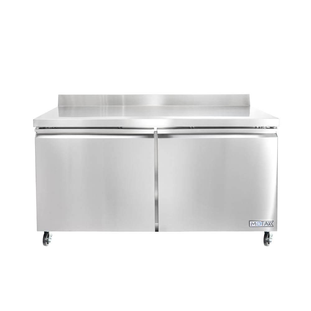 842-CWR60 60 1/4" Worktop Refrigerator w/ (2) Section, 115v