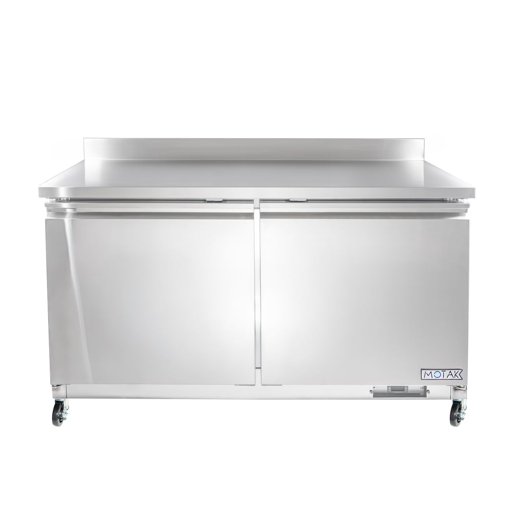 842-CWF60 61 1/5" W Worktop Freezer w/ (2) Sections & (2) Doors, 115v