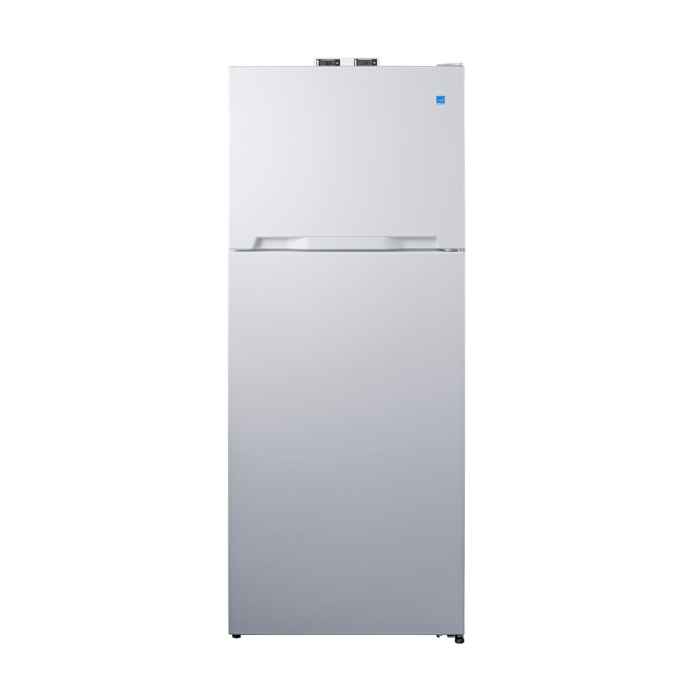 162-BKRF151W 14.3 cu ft Compact Refrigerator w/ Solid Doors - White, 115v