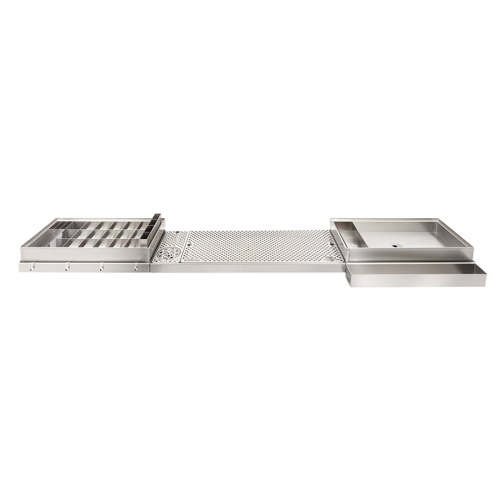 381-DCS1284K 84" Death & Co Cocktail Station w/ 16 lb Ice Bin, Stainless Steel