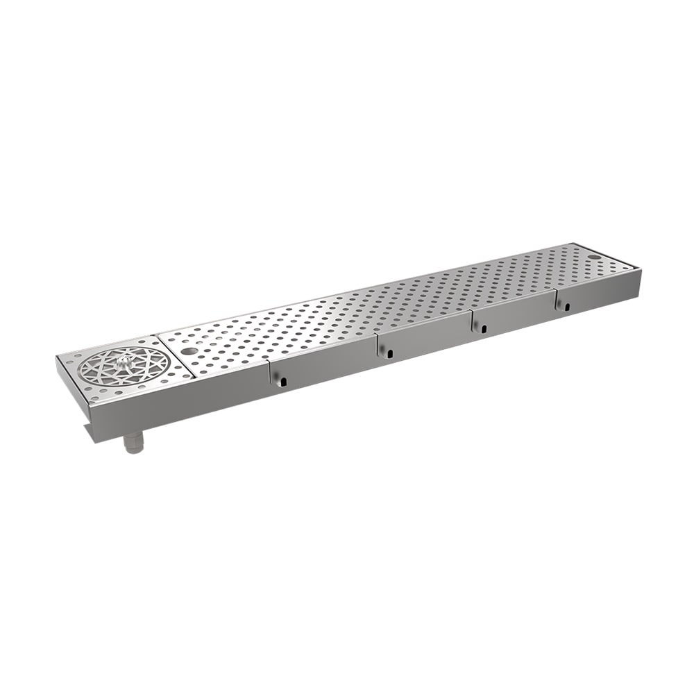 381-DCS636J Death & Co Freestanding Modular Drainboard - 36"W x 6"D x 1"H