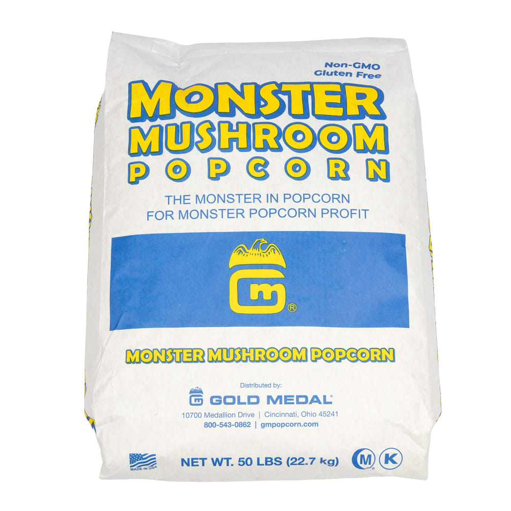 231-2031 Monster Mushroom Popcorn, 50 lb Bag