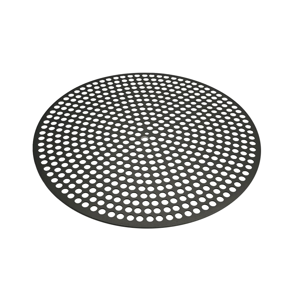 322-QDF4010PSTK 10" Perforated Pizza Disk, Aluminum