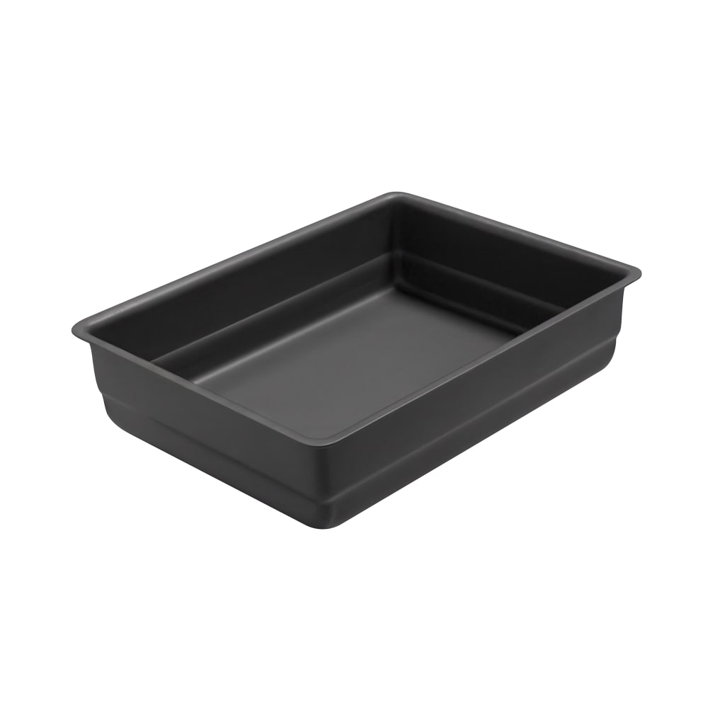 322-RCT14972PSTK Rectangular Deep Dish Pizza Pan -  6 1/2" x 9", Aluminum