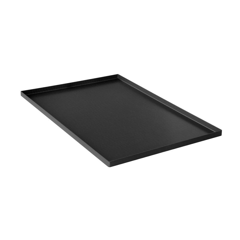 322-ROM113494PSTK Rectangular Roman Style Pizza Pan - 15 3/4" x 23 5/8", Aluminum