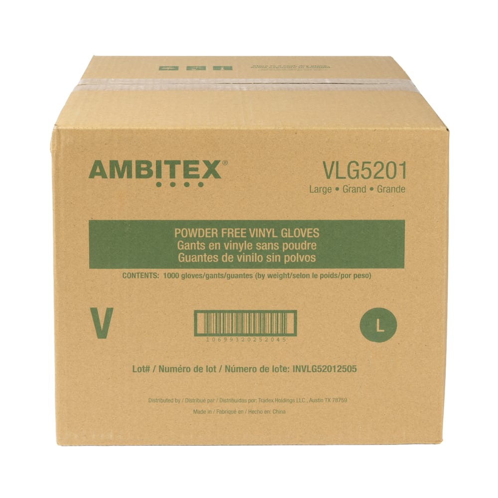 Strong Vinyl General Purpose Disposable Gloves - Powder Free