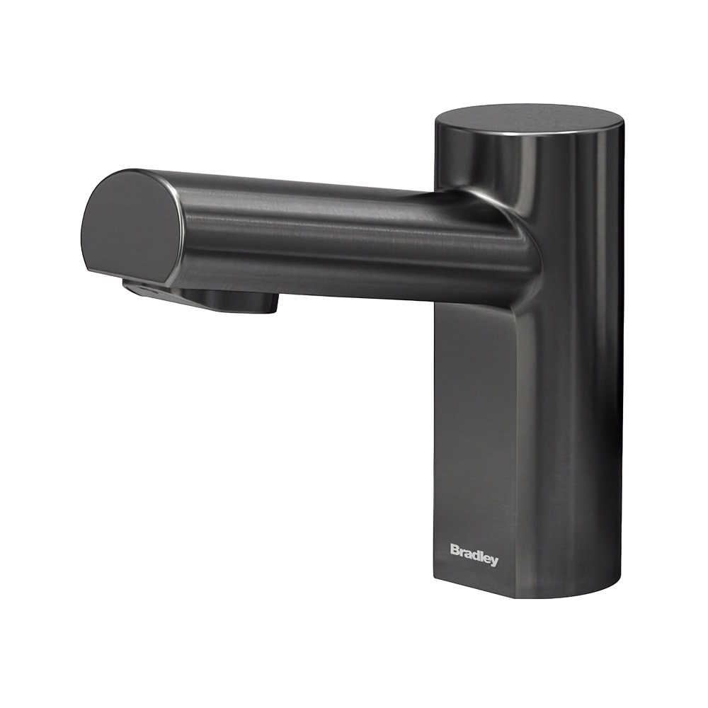 253-S533300RL5BB Deck Mount Electronic Faucet - Single Hole, Fixed Spout, Brushed Black
