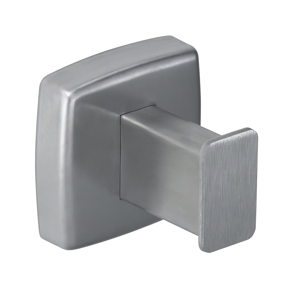 253-9114000000 Standard Series Single Robe Hook, Satin Stainless