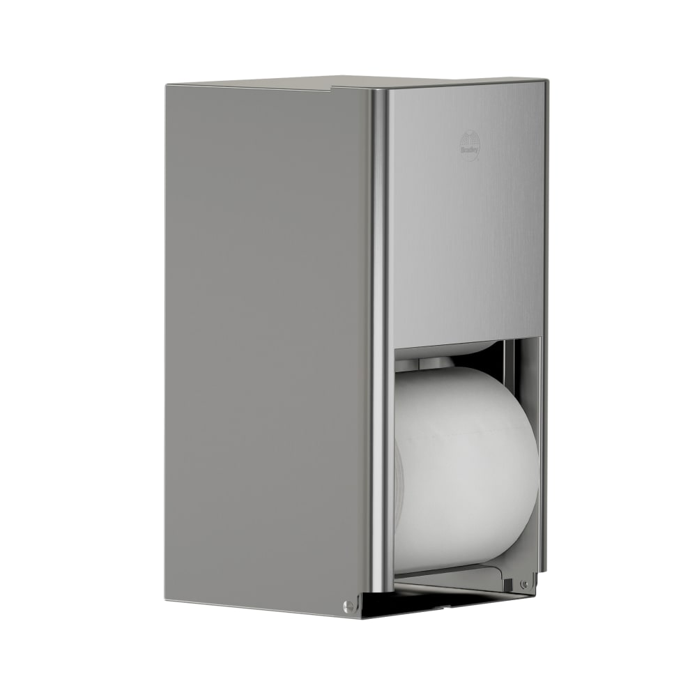 253-5B2110000 Elvari™ Wall Mount Toilet Tissue Dispenser w/ (2) Rolls, Satin Stainless