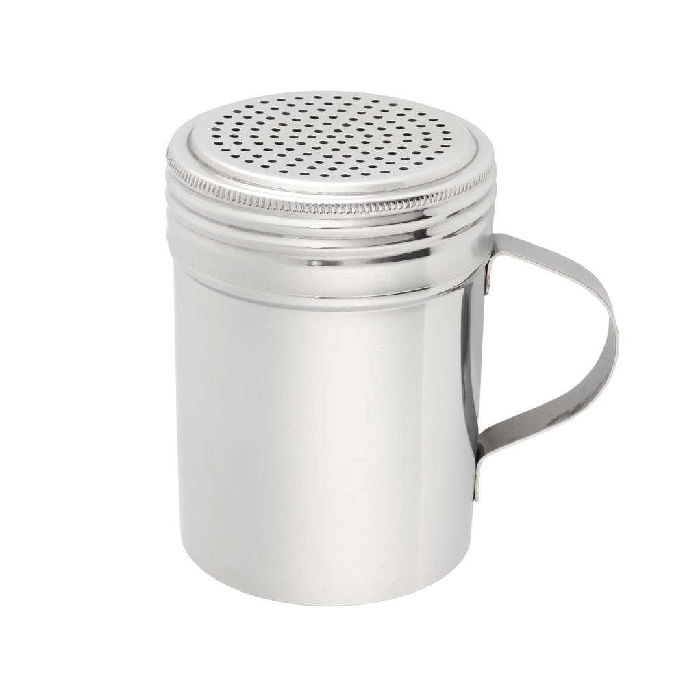 080-DRG10 10 oz Dredge w/ Handle, Stainless