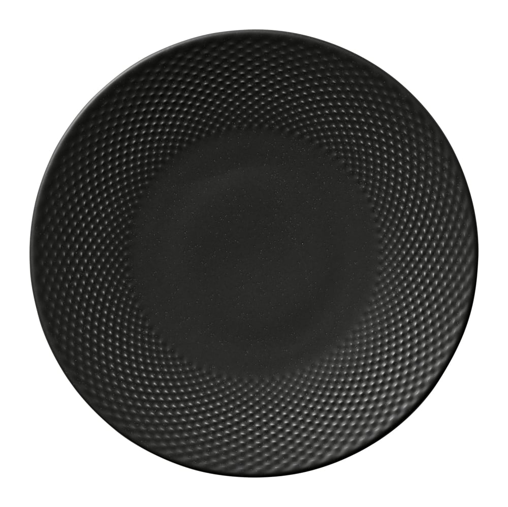 634-802122441000204 9 1/2" Pine Round China Plate, Coal