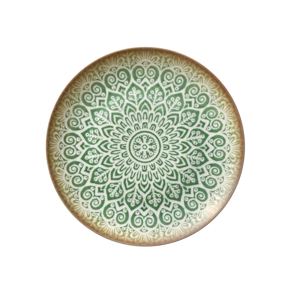 634-803122741000401 10 5/8" Soulmate Round China Plate, Jade