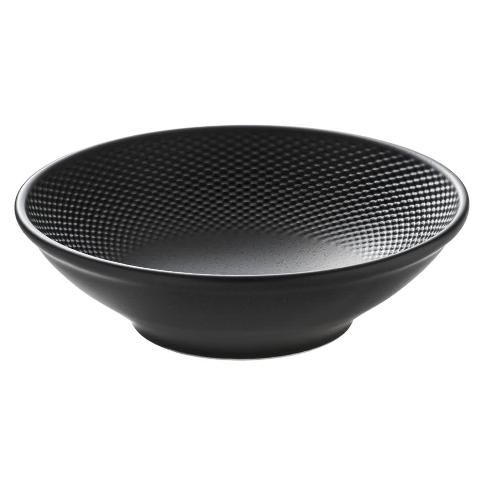 634-802572441000204 50 7/10 oz Pine Round Bowl, Coal