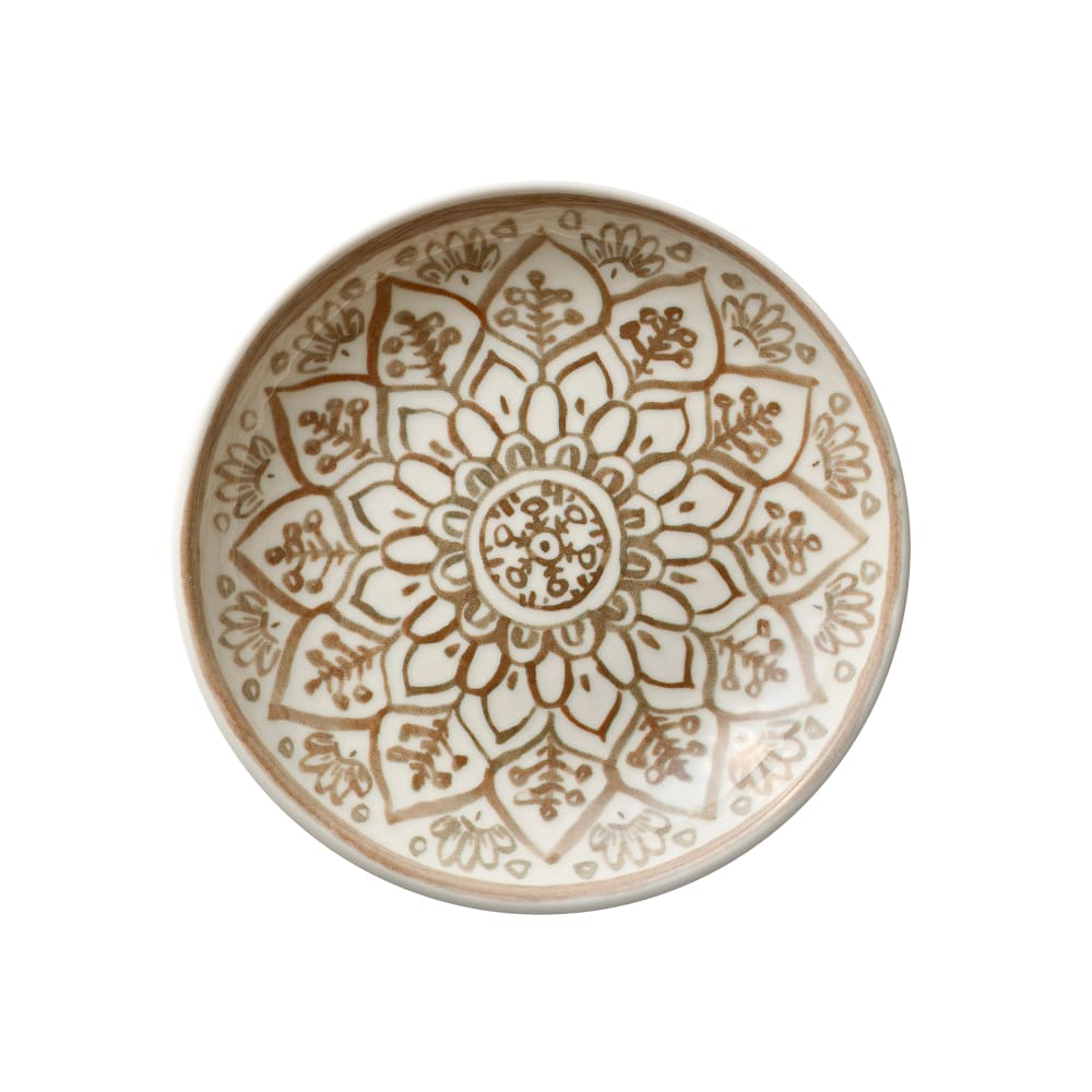 634-803132141000402 8 1/2" Soulmate Round China Plate, Sienna