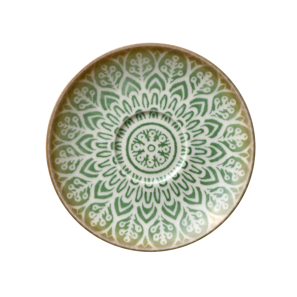 634-803692241000401 5 3/4" Round Soulmate Saucer - China, Jade