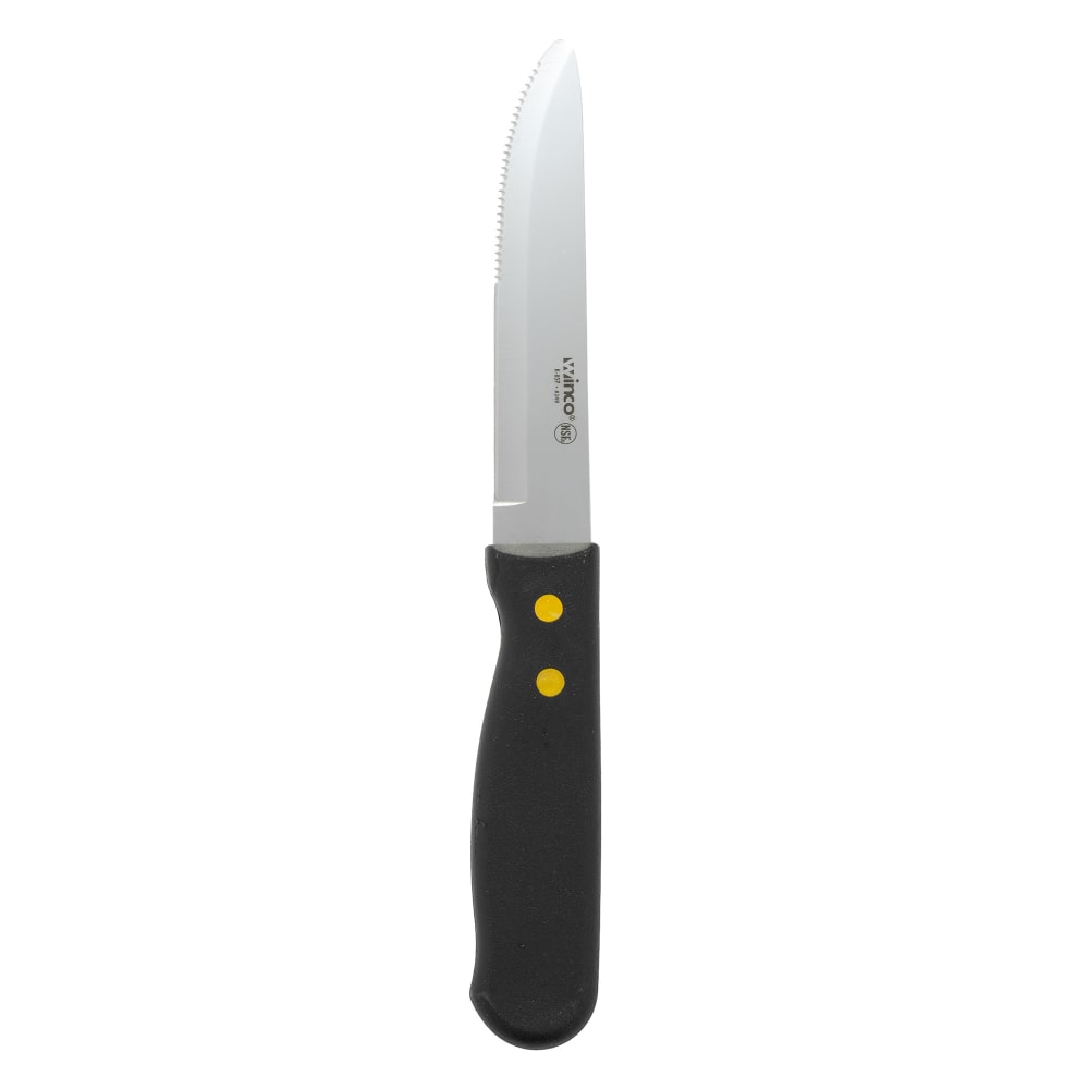 080-K85P Jumbo Steak Knife w/ 5" Blade & Plastic Riveted Handle