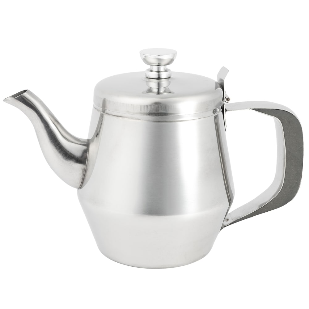 080-JB2920 20 oz Gooseneck Teapot w/ Lid - Stainless