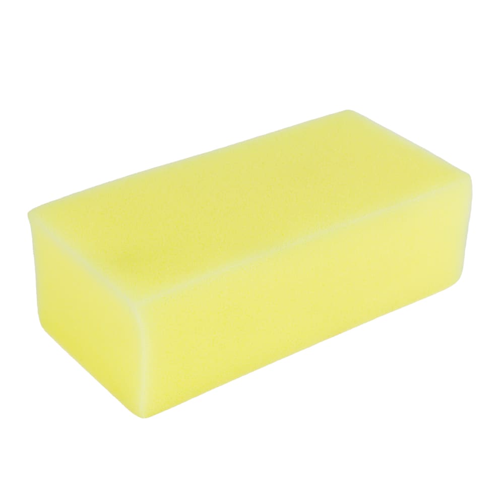 028-36550100 Synthetic Sponge - 8 1/4"L x 4 1/4"W, Foam, Natural