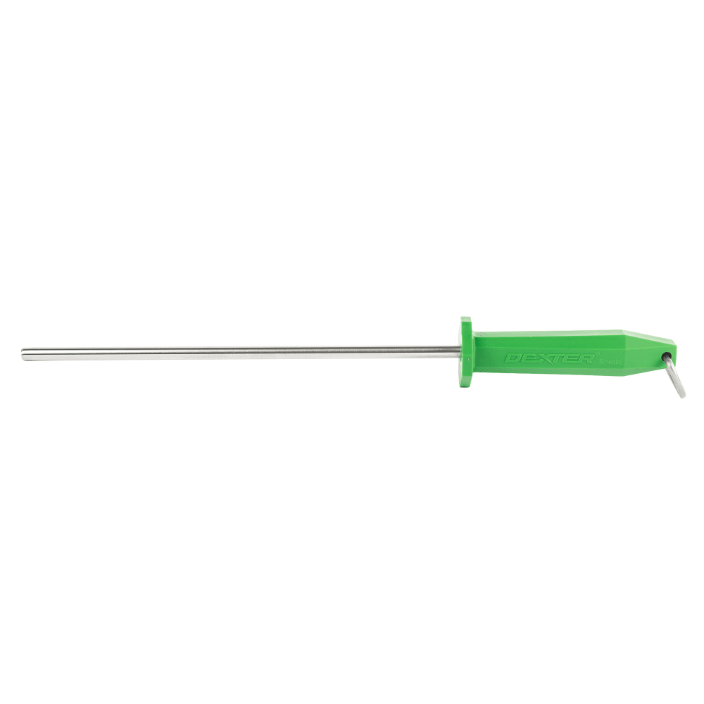 135-07820 10" Smooth Sharpening Steel w/ Polypropylene Handle