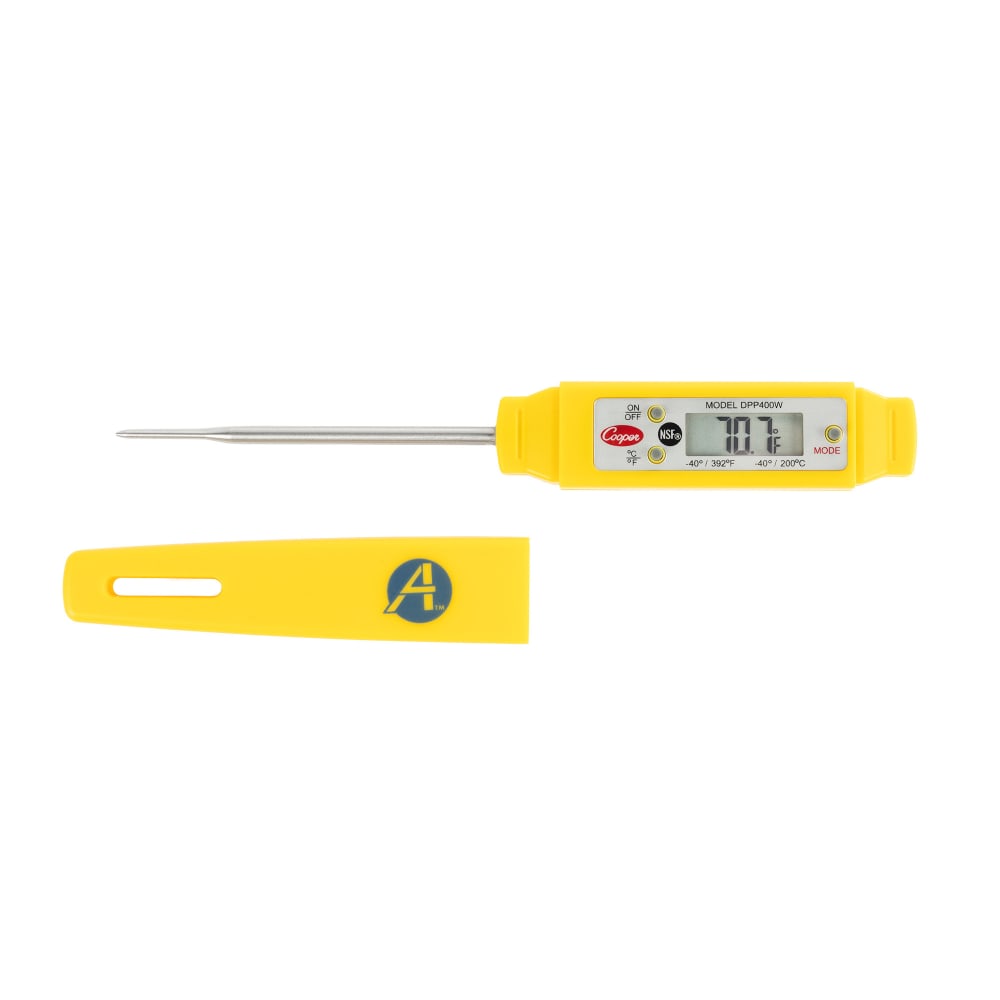 255-DPP400W08 Pen Style Pocket Thermometer w/ 2 3/4" Stem, -40 to 392 Degrees F