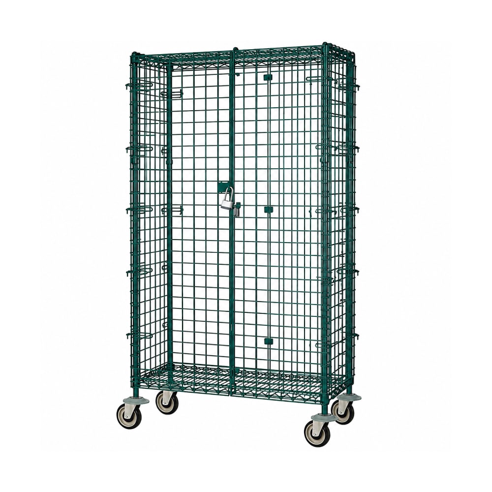 268-FMSEC2448GN 48" Mobile Security Cage, 24"D