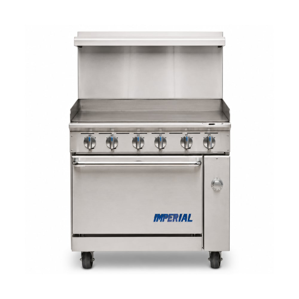 406-IRG36TE 36" Pro Series Electric Range w/ Griddle, 208v/1ph