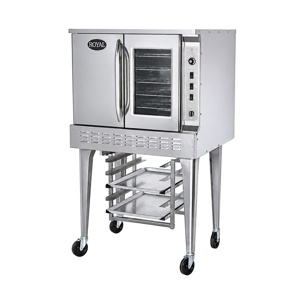078-RCOS1LP Single Full Size Liquid Propane Convection Oven - 70,000 BTU