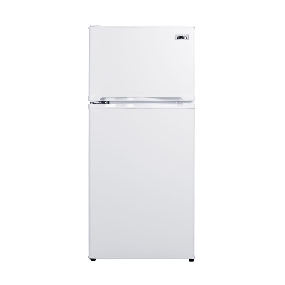 162-FF712WLHD 4.3 cu ft Compact Refrigerator Freezer w/ Solid Doors - White, 115v