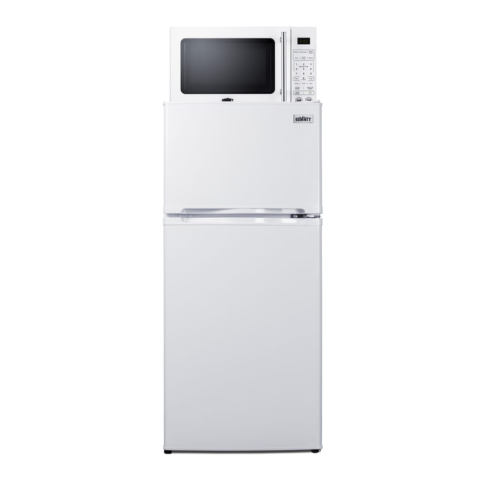 162-MRF712WA 4.3 cu ft Compact Refrigerator Freezer/Microwave Combo - White, 115v
