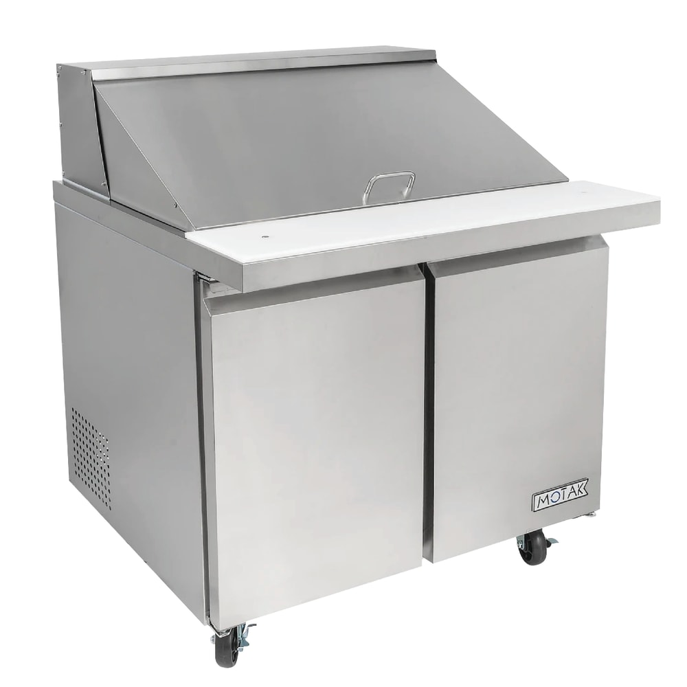 394-MST3615A 36 1/4" Mega Top Sandwich/Salad Prep Table w/ Refrigerated Base, 115v