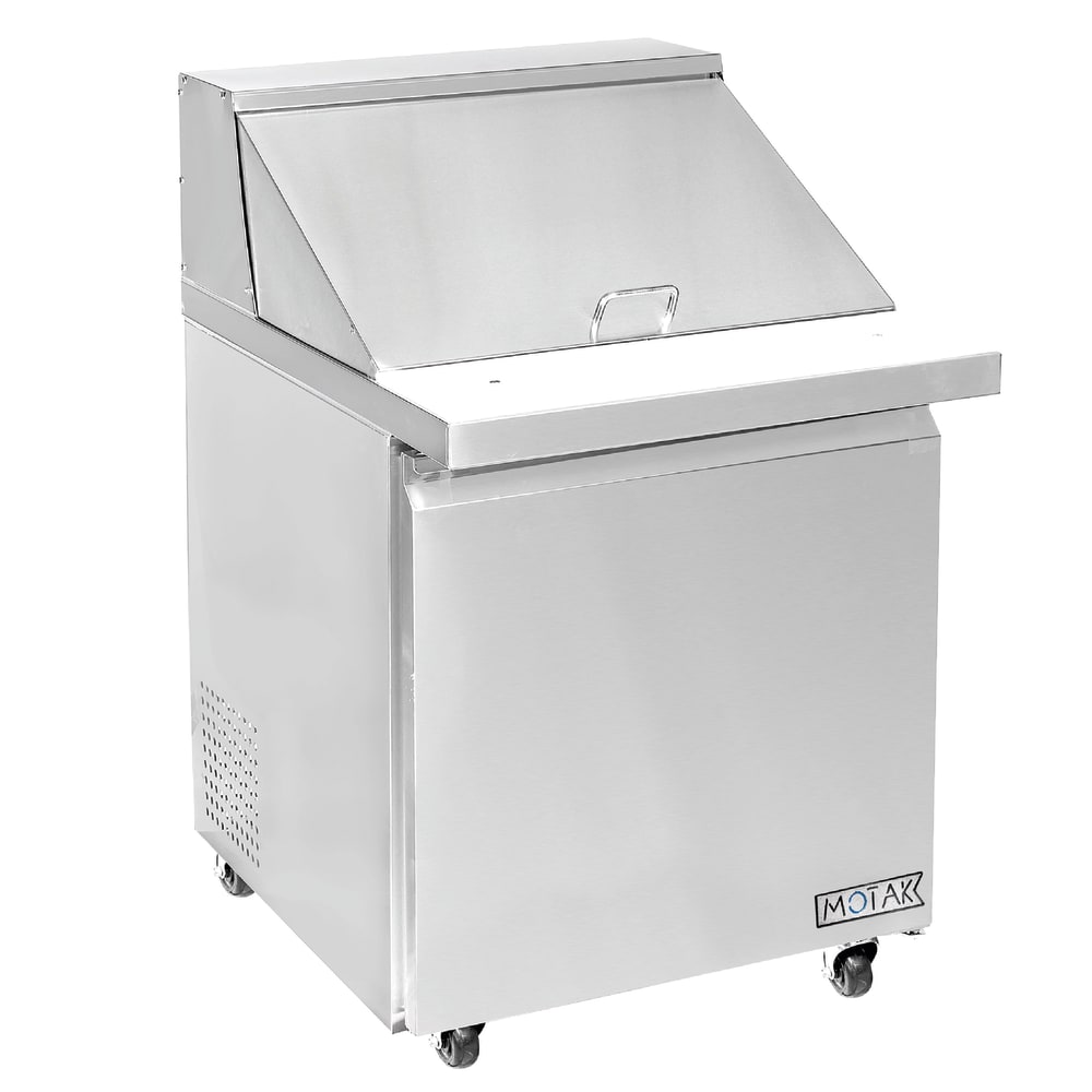 394-MST2812A 27 1/2" Mega Top Sandwich/Salad Prep Table w/ Refrigerated Base, 115v