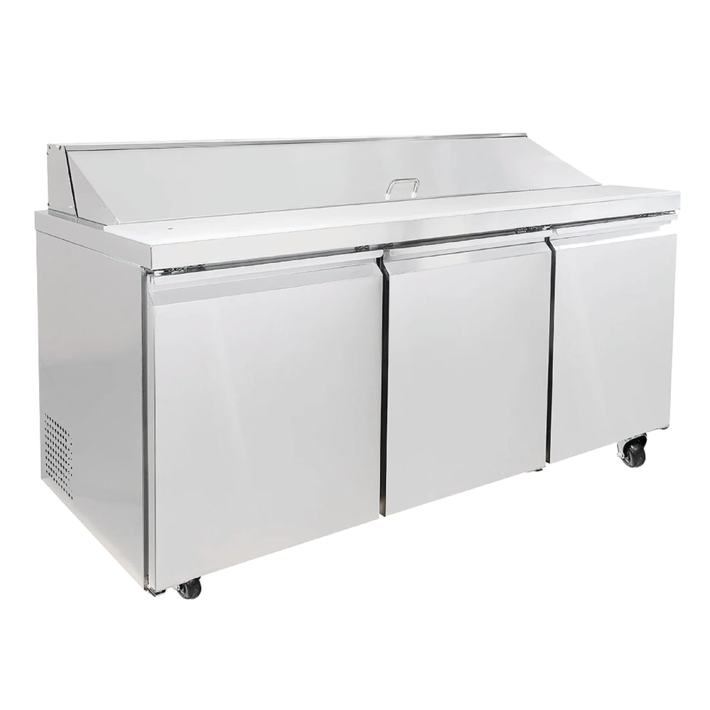 394-MST72A 70 3/8" Sandwich/Salad Prep Table w/ Refrigerated Base, 115v