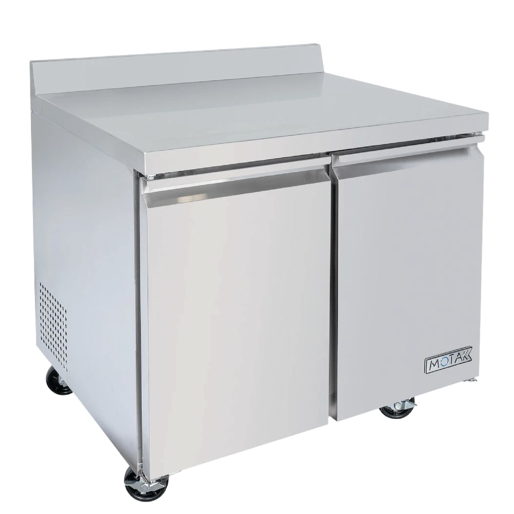 394-MWR36A 36 1/5" Worktop Refrigerator w/ (2) Sections & (2) Doors, 115v