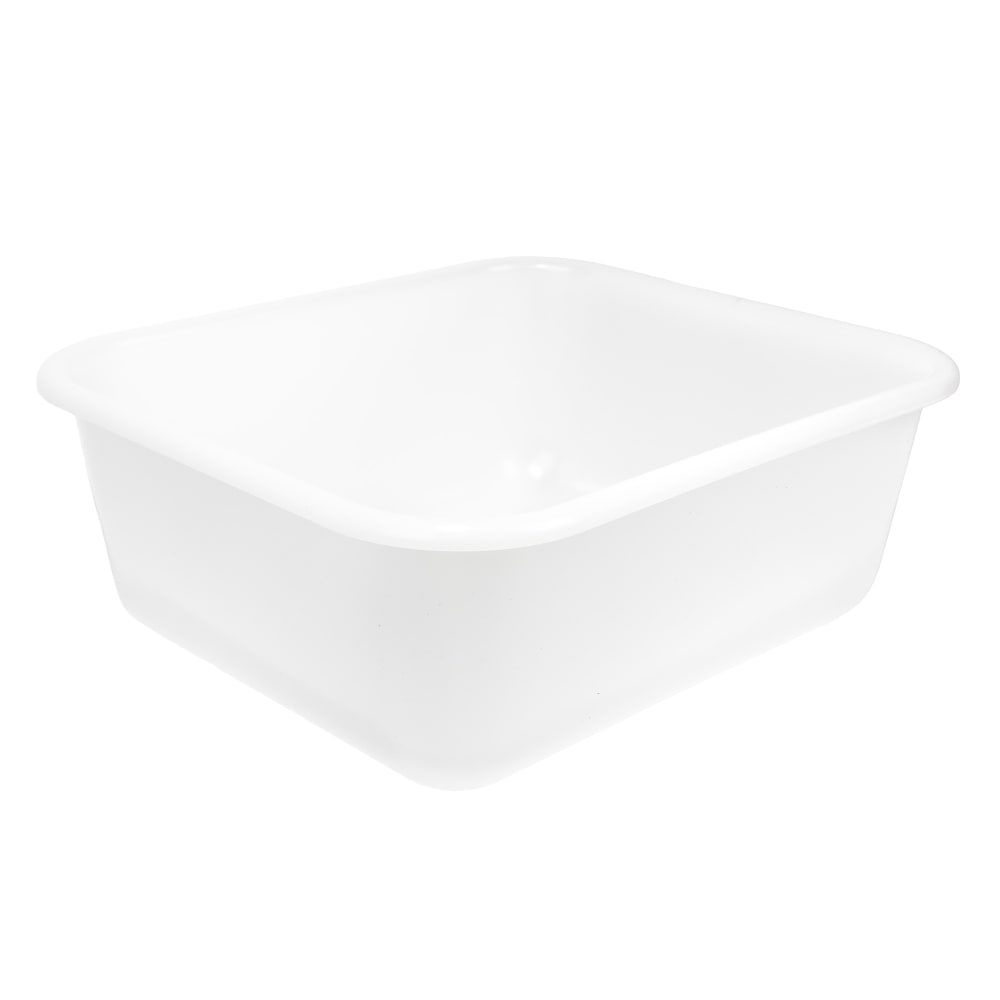 007-3690 11 qt Food/Tote Box - 14 3/8x12 3/8x5 3/8" White