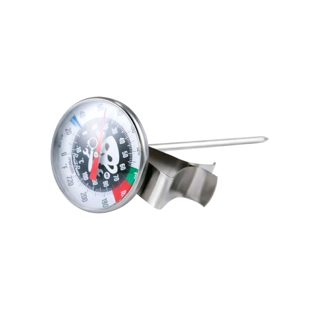 452-EPBB5009 1 3/4" Dial Type Thermometer w/ 5" Stem, 0 to 220 Degrees F