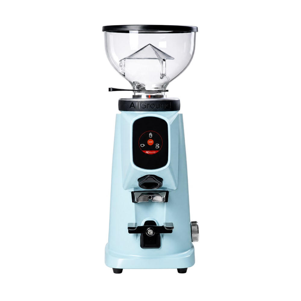 452-FZTALLGRNDSNPBLU AllGround Automatic Coffee Grinder w/ 1/2 lb Hopper Capacity - 110-120v