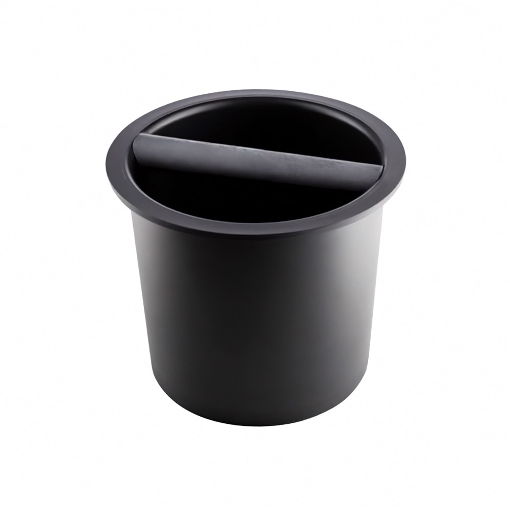452-EPKB6R Espresso Knockbox - 7 1/2"D x 6 3/10"H