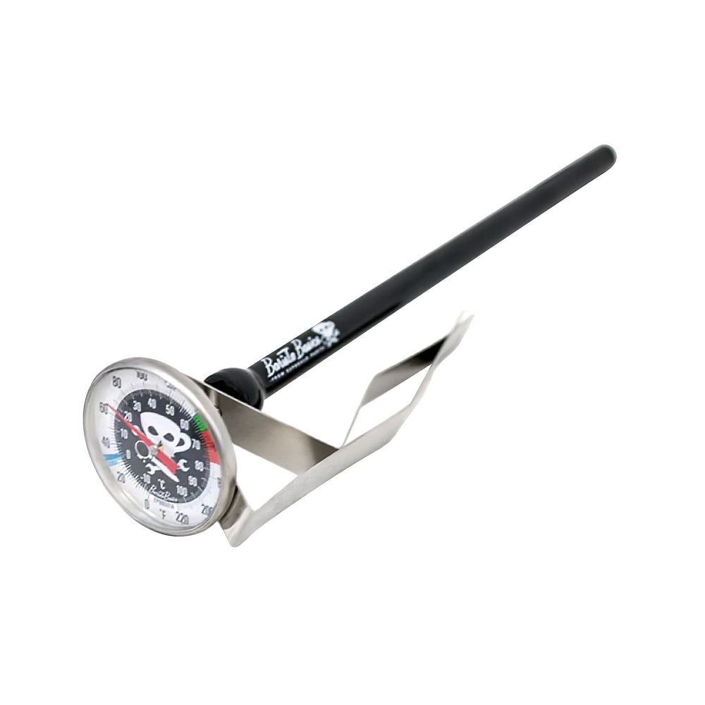 452-EPBB5014 1 3/4" Dial Type Thermometer w/ 7" Stem, 0 to 220 Degrees F