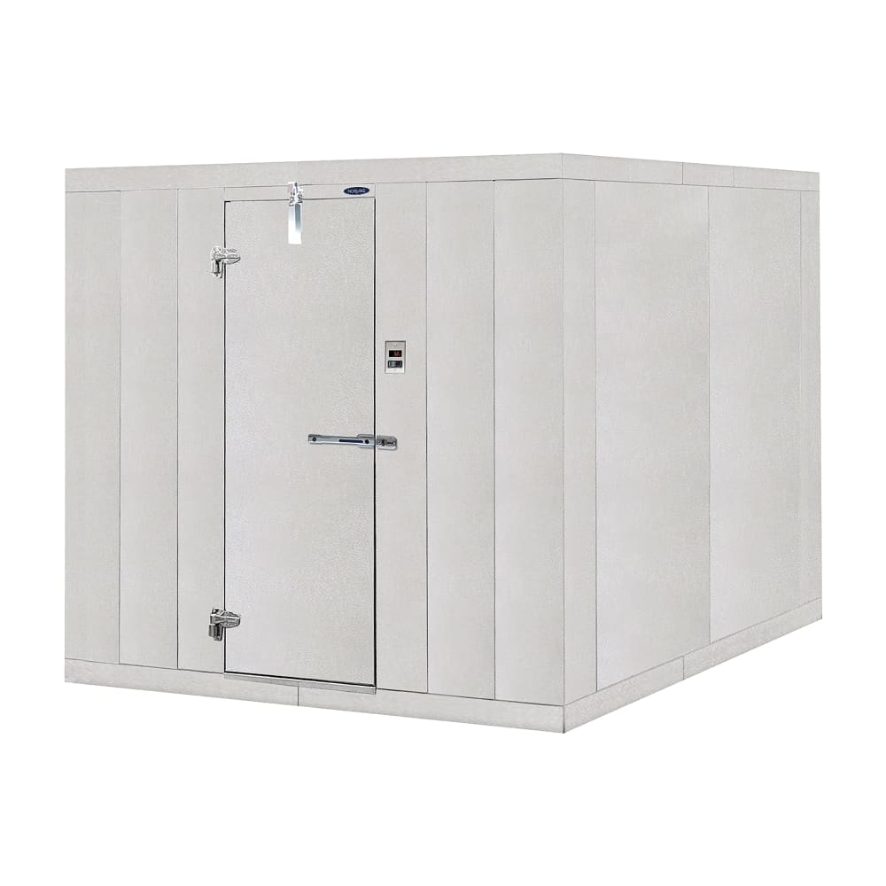 378-FTB671010CXM 10' x 10' Fast-Trak® Indoor Walk-in Cooler w/ Top-Mounted Compressor -...