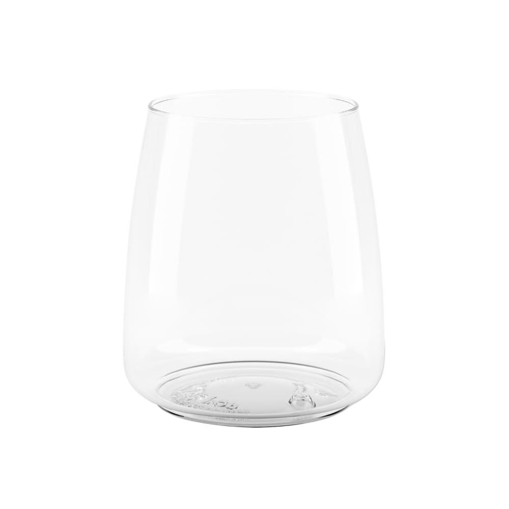 039-TP16RC180 POP 16 oz Clear Disposable Plastic Rocks Glass