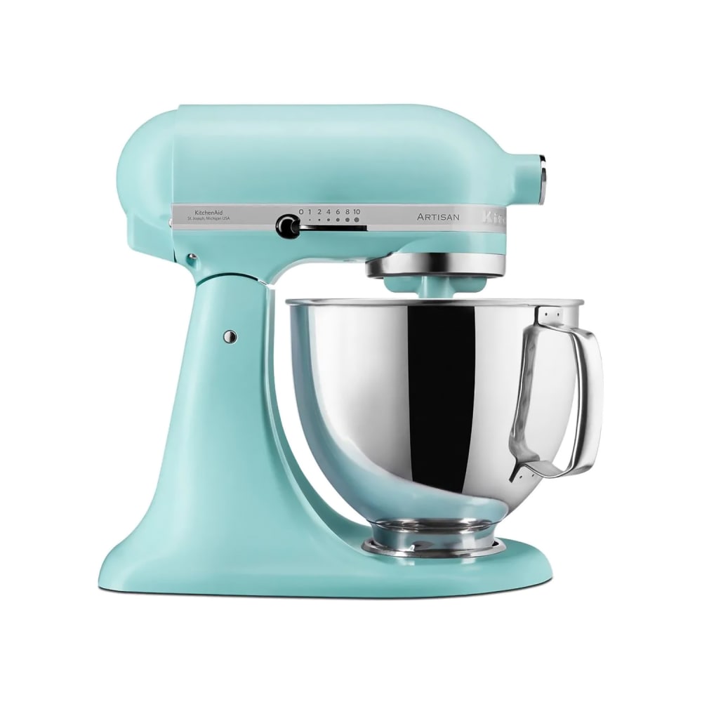 449-KSM150PSMI Artisan® 5 Quart Tilt-Head Stand Mixer, Mineral Water Blue